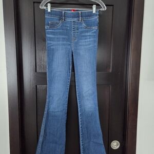 SPANX Women's Flare Jeans in Blue
